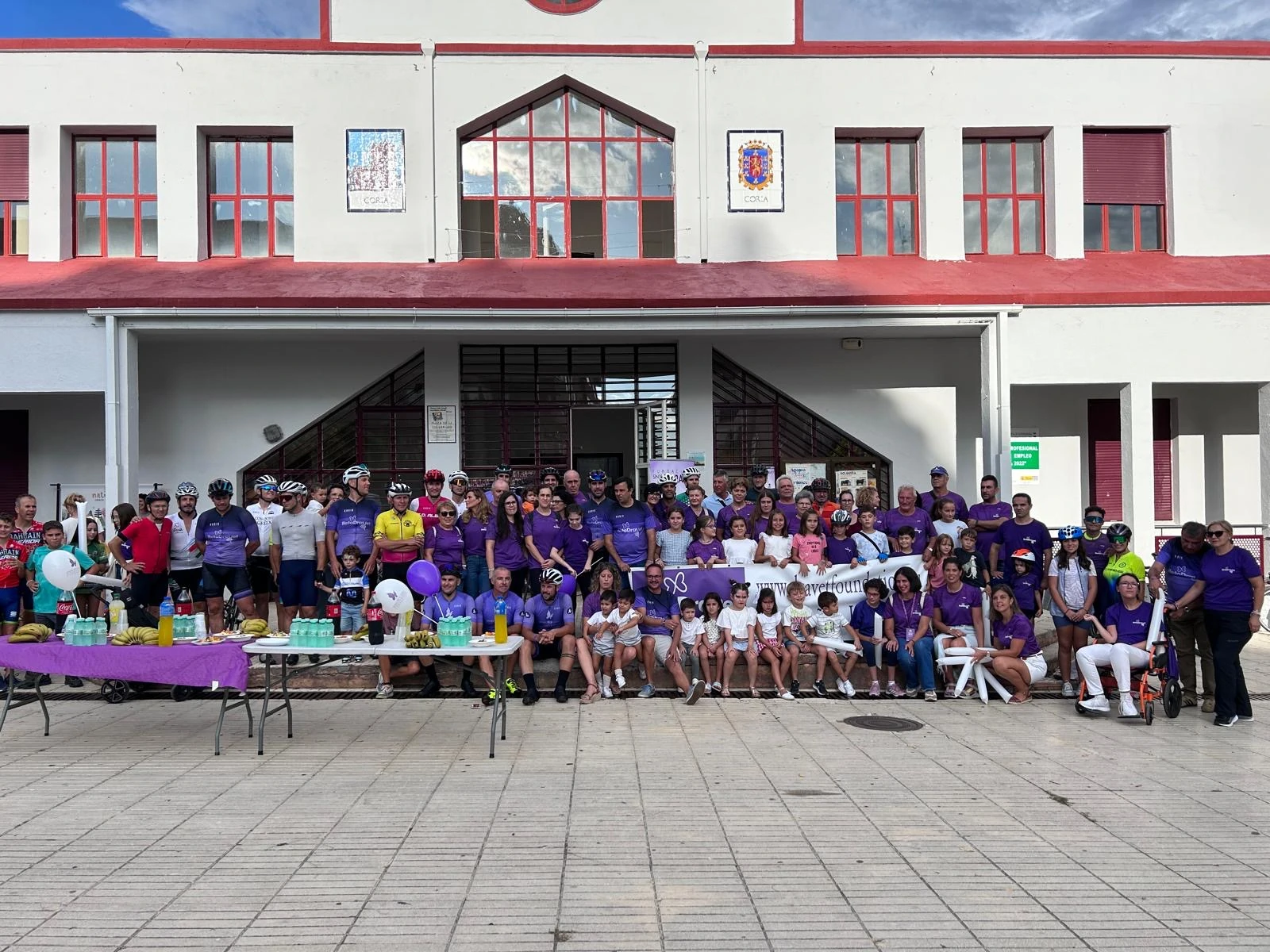 Coria se prepara para acoger la III Marcha ciclista solidaria por el Síndrome de Dravet