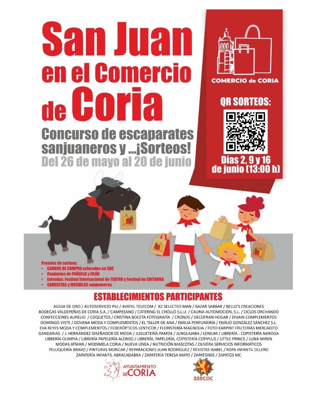 San Juan en el Comercio de Coria
