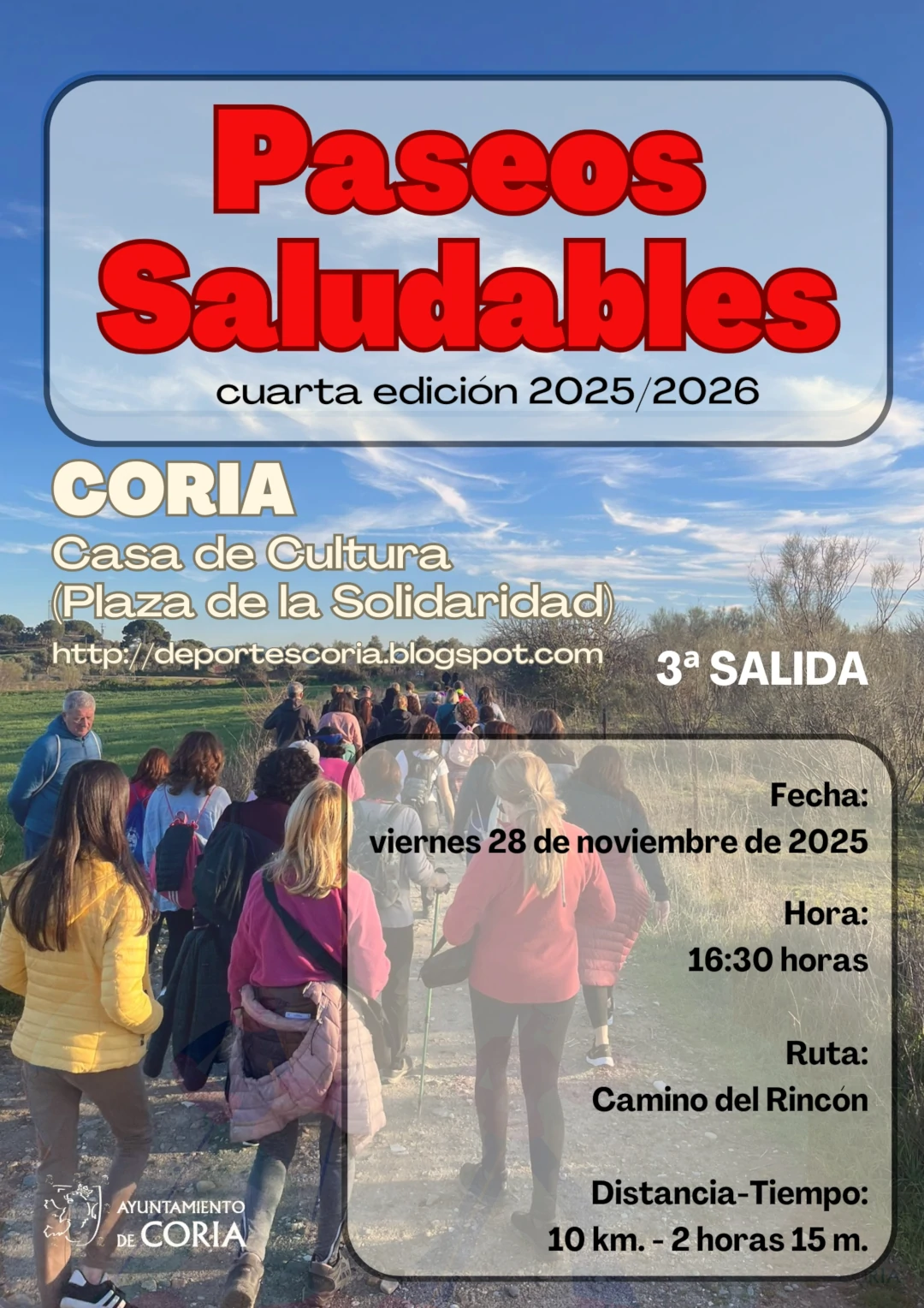 Camino del Rincón – Tercer Paseo Saludable