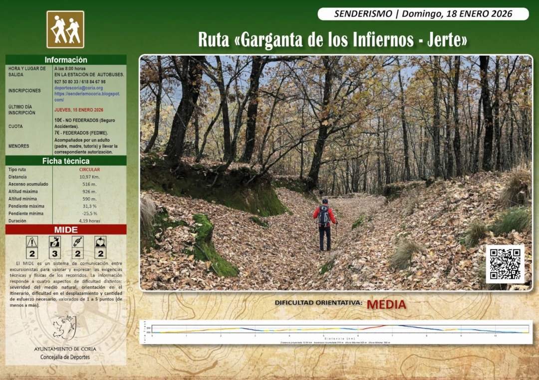 Ruta Senderista «Garganta de los Infernos – Jerte»