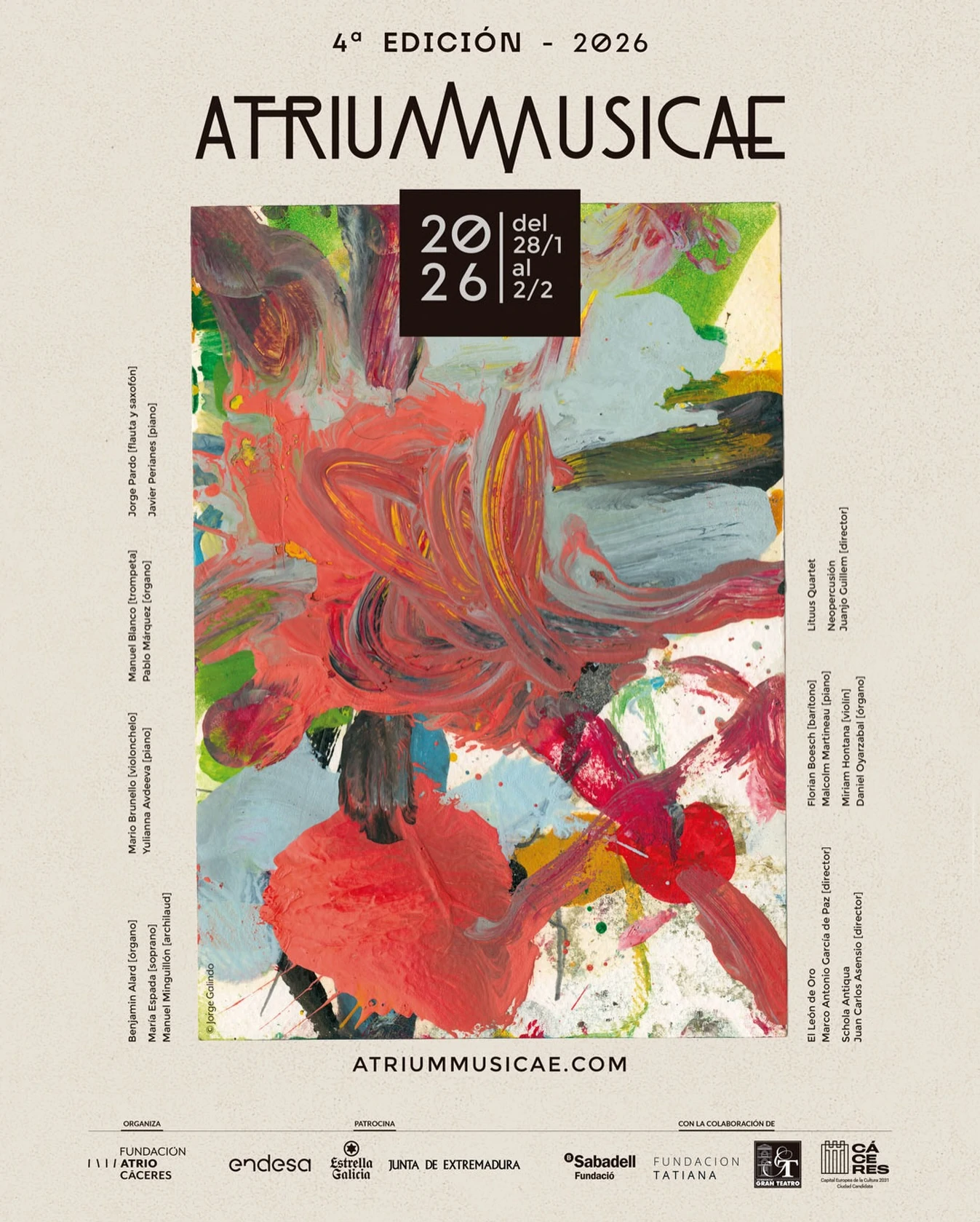 Atrium Musicae 2026 en Coria