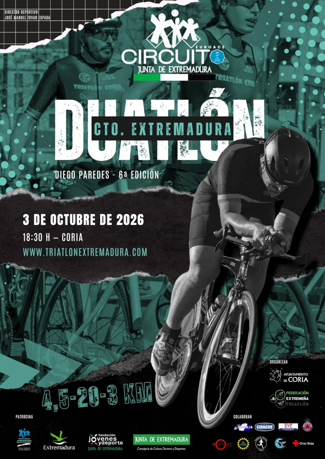 Campeonato de Extremadura de Duatlón Sprint 2026