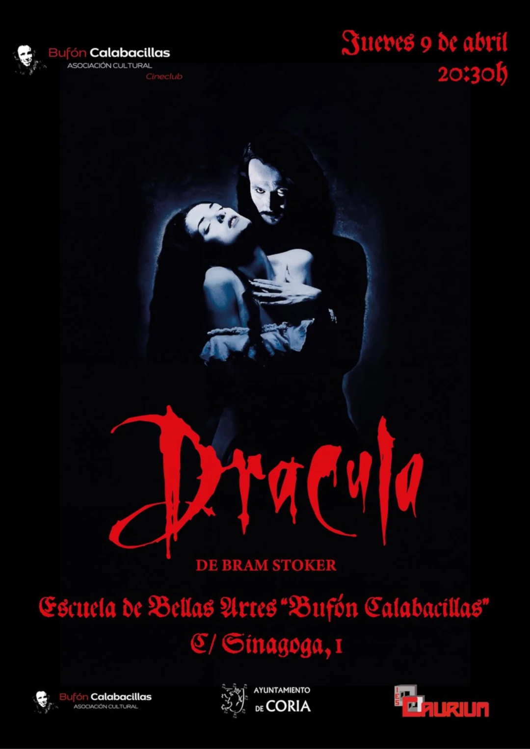 Drácula, de Bram Stoker – Cine Club Bufón Calabacillas