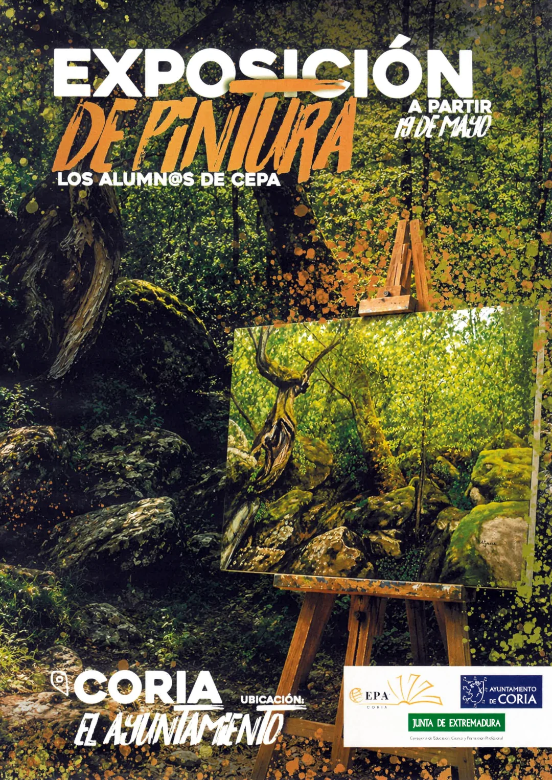 Exposición de Pintura de los Alumnos del CEPA