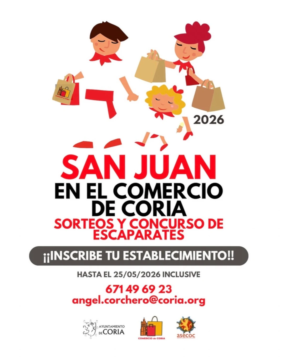 San Juan en el Comercio de Coria 2026