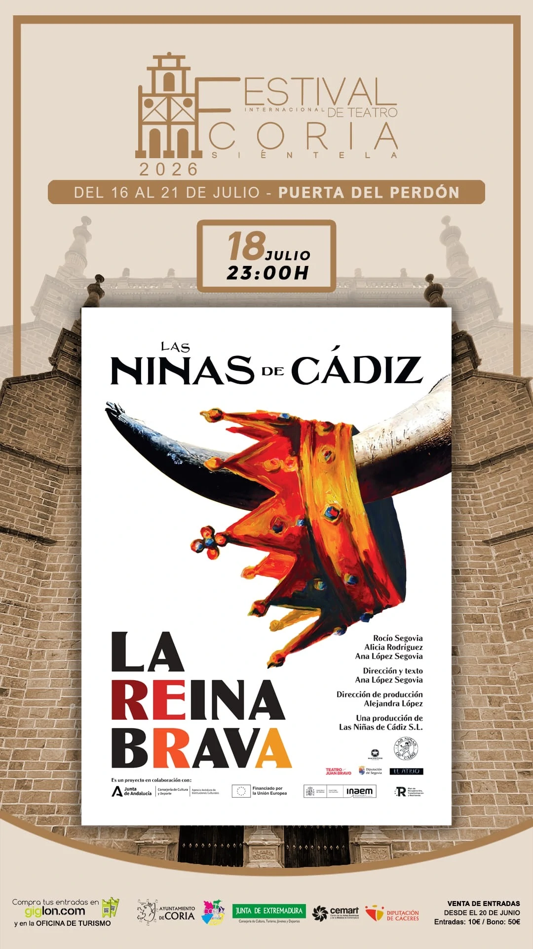 La Reina Brava de Las Niñas de Cádiz