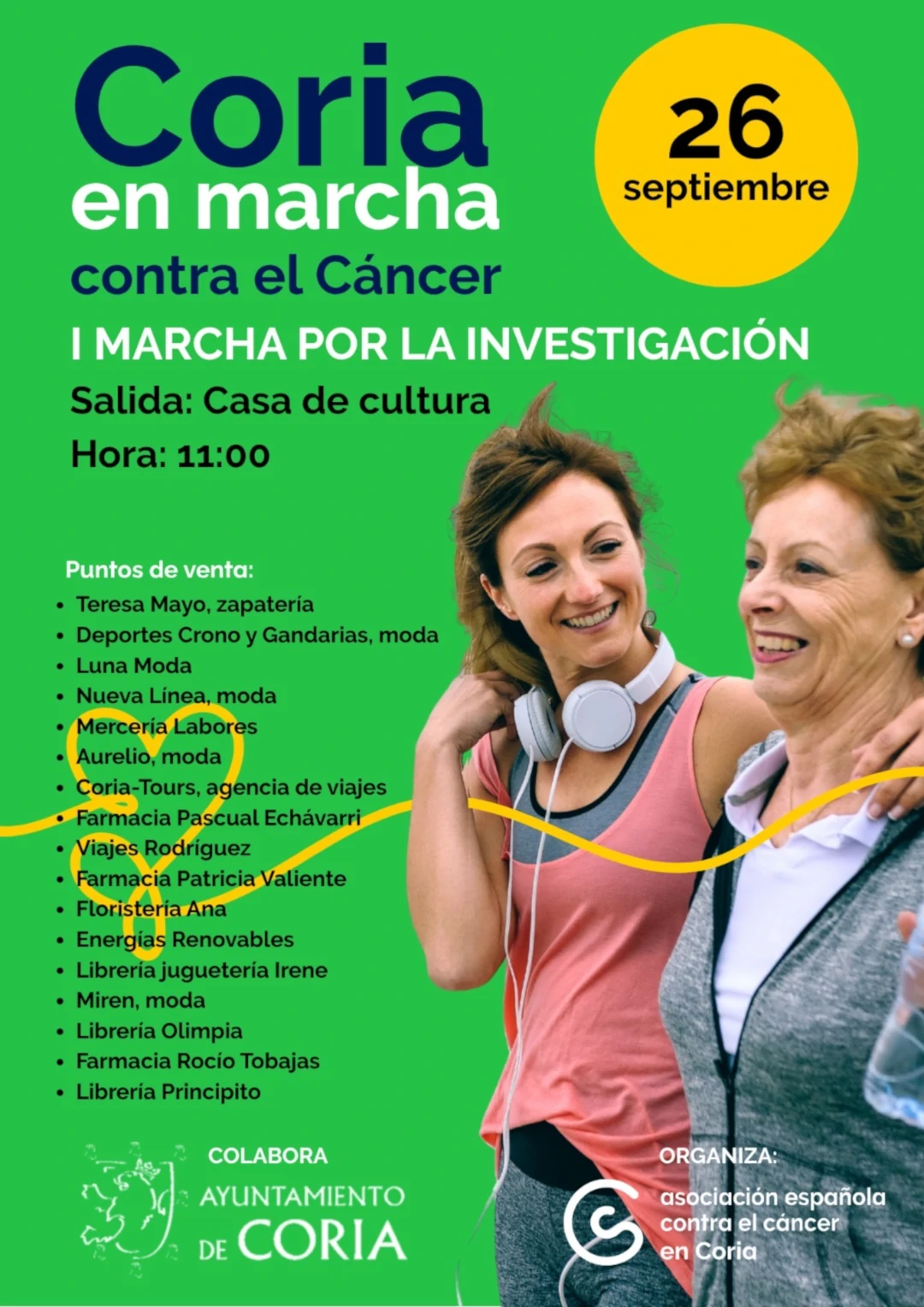 I Marcha Por la Investigación Contra el Cáncer