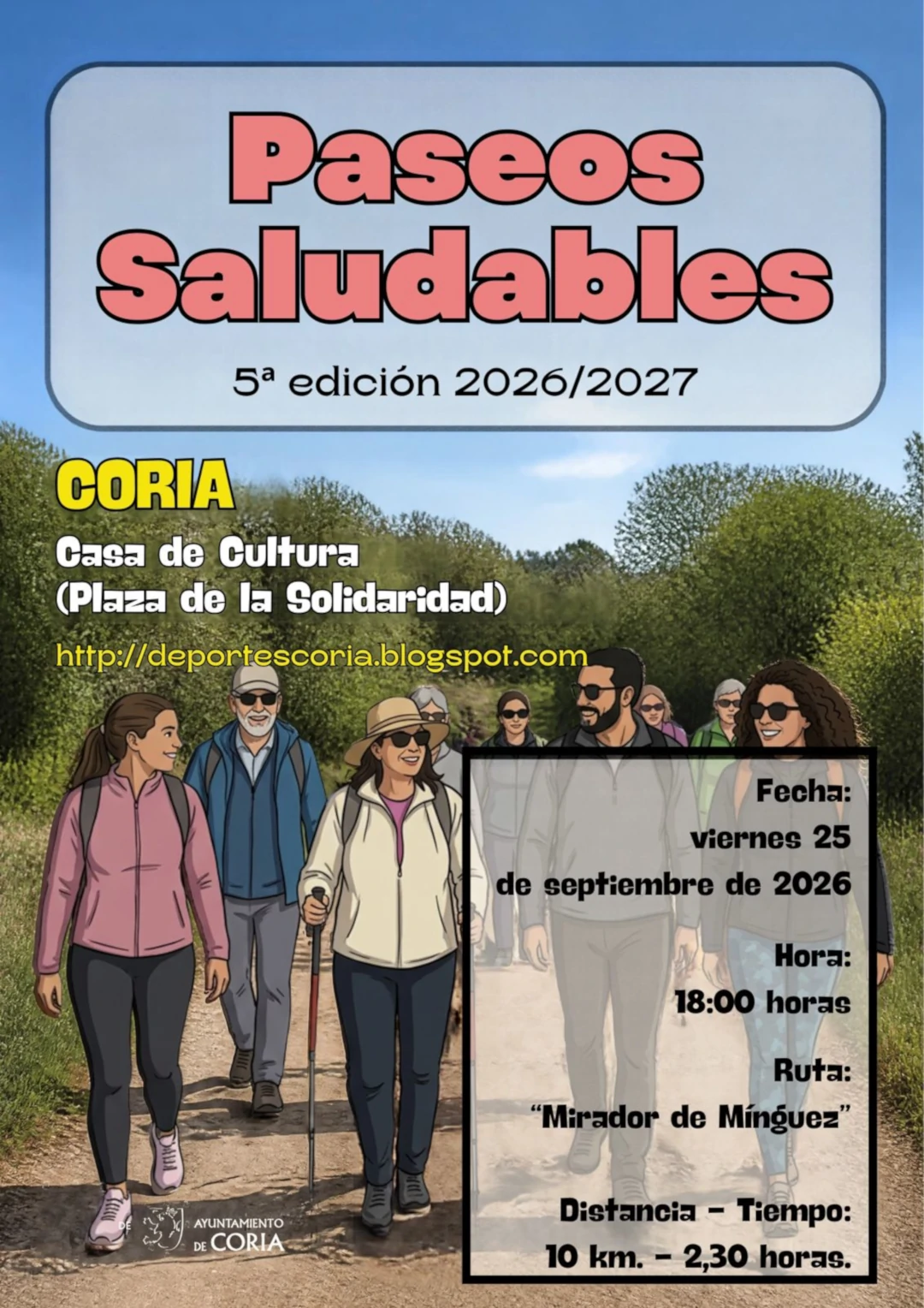 Ruta: “Mirador de Minguez” – I Paseo Saludable 2026