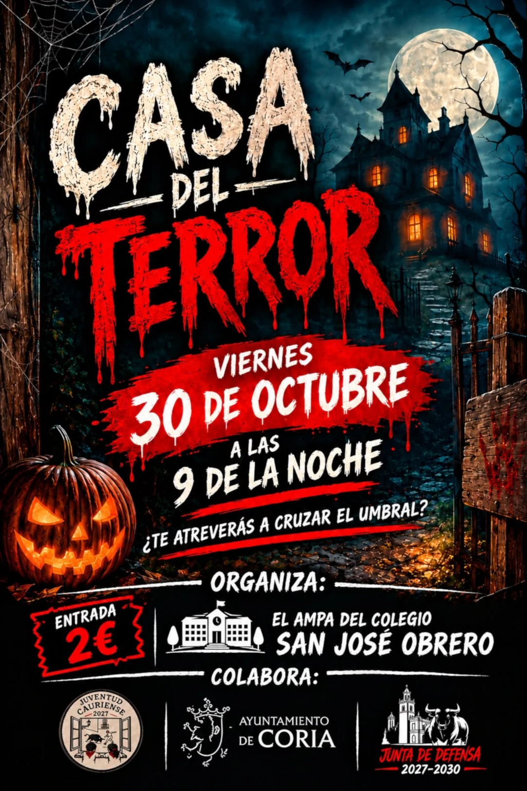 Casa del Terror en Rincón del Obispo
