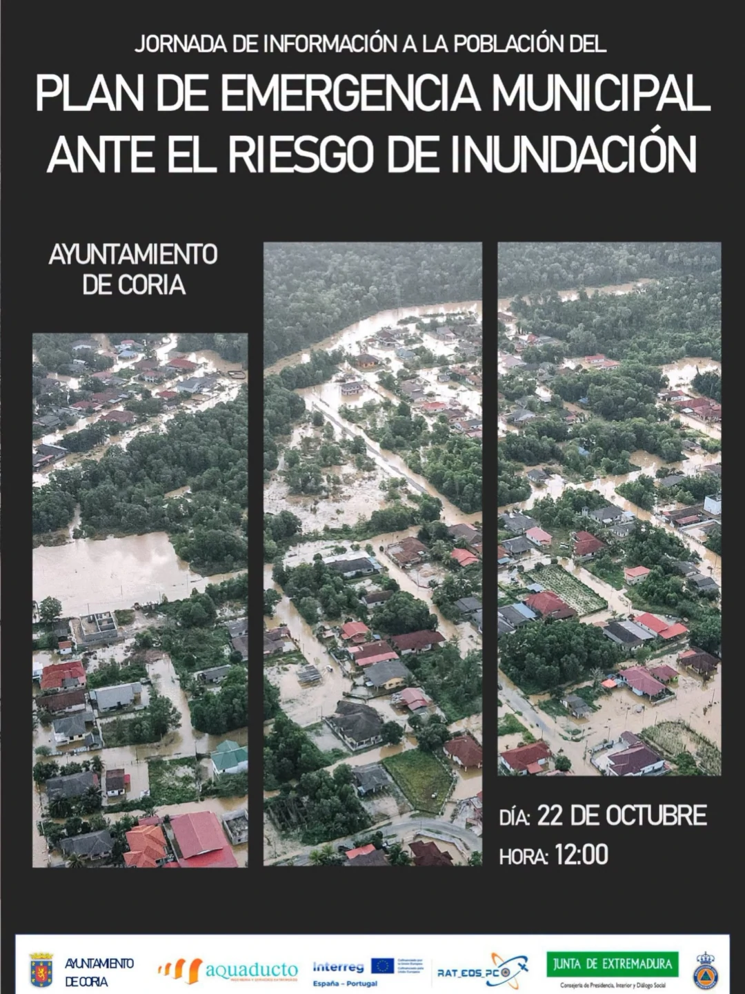Jornada Informativa sobre el Plan de Emergencia Municipal ante el Riesgo de Inundación