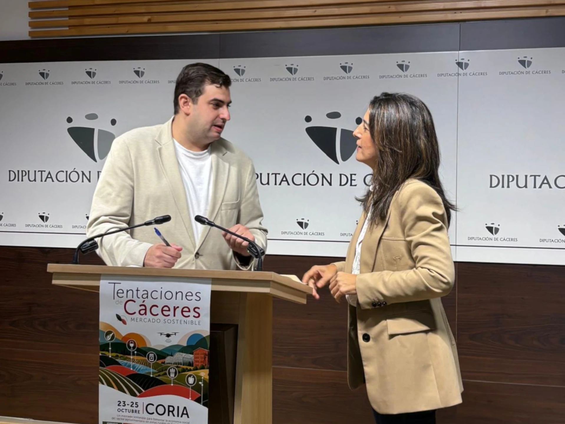 Coria celebra 'Tentaciones de Cáceres. Mercado Sostenible' del 23 al 25 de octubre