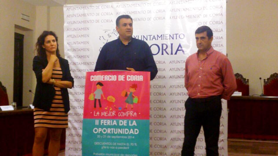 II Feria de la Oportunidad en Coria, 20 y 21 de septiembre en el  Pabellón Municipal de Deportes
