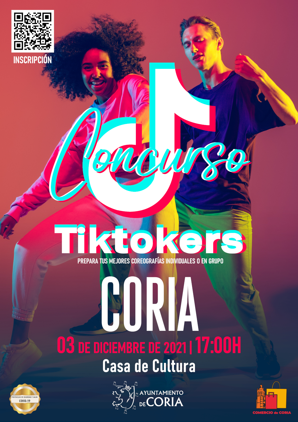 El Ayuntamiento de Coria organiza un concurso de Tik Tok para dar comienzo a la campaña de Navidad del comercio local